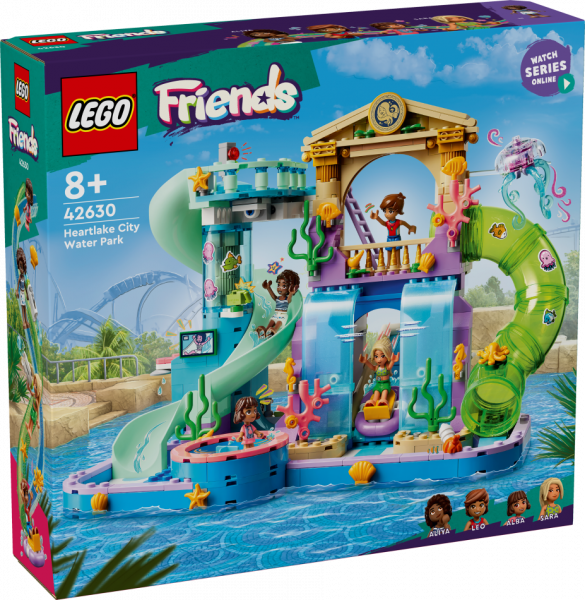 42630 LEGO Friends Hārtleikas pilsētas ūdens atrakciju parks , 8+ , модель 2024 года