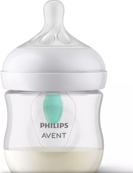 Philips Avent Natural Response pretkoliku pudelīte ar AirFree vārstu 125 ml, jaundzimušā knupītis, 0m+ SCY670/01