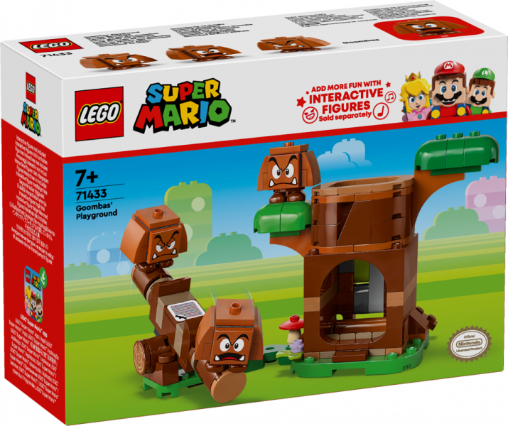 71433 LEGO® Super Mario Goomba rotaļlaukums, 7+ , модель 2024 года