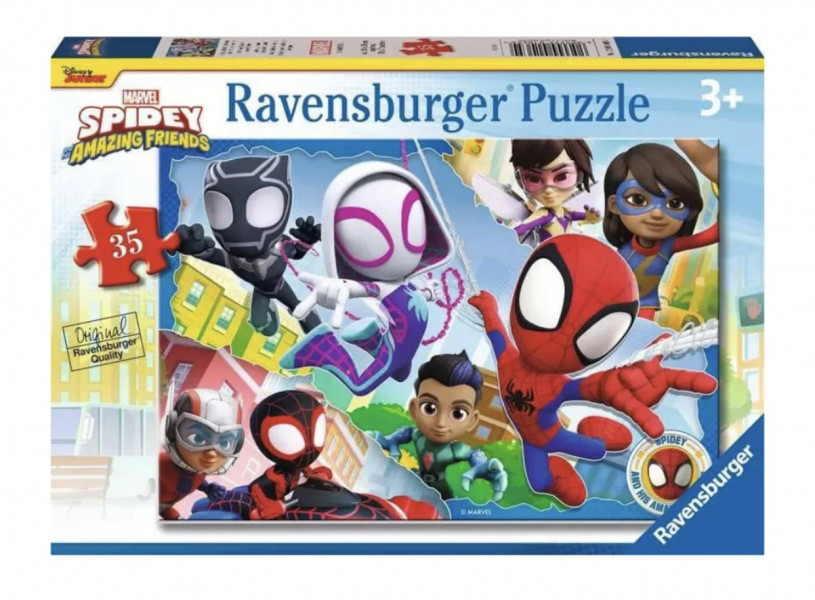 Ravensburger Пазл Spiderman 35 шт., 3+ лет