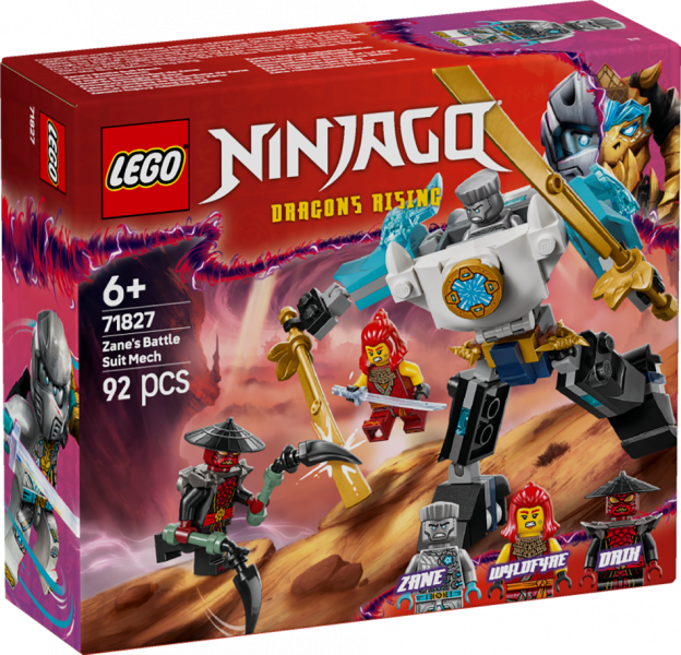 71827 LEGO® Ninjago Боевой робот в скафандре Зейна, 6+ , модель 2025 года
