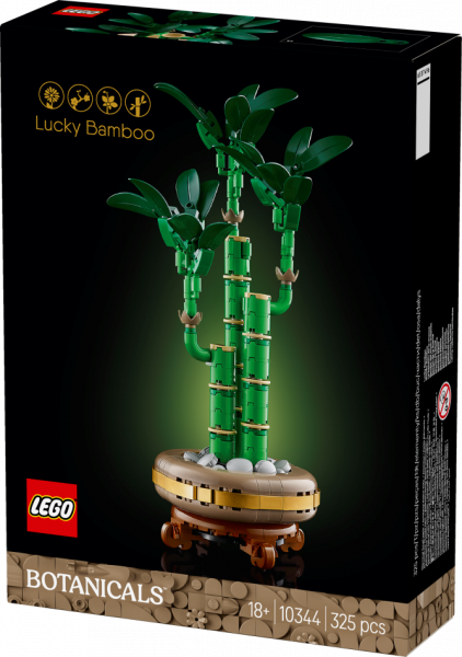 10344 LEGO® Icons Botanicals Collection Veiksmes bambuss, 18+ gadi, 2025 gada modelis