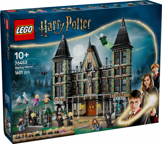 76453 LEGO® Harry Potter™ Malfoju muiža ,10 + gadi, 2025 gada modelis