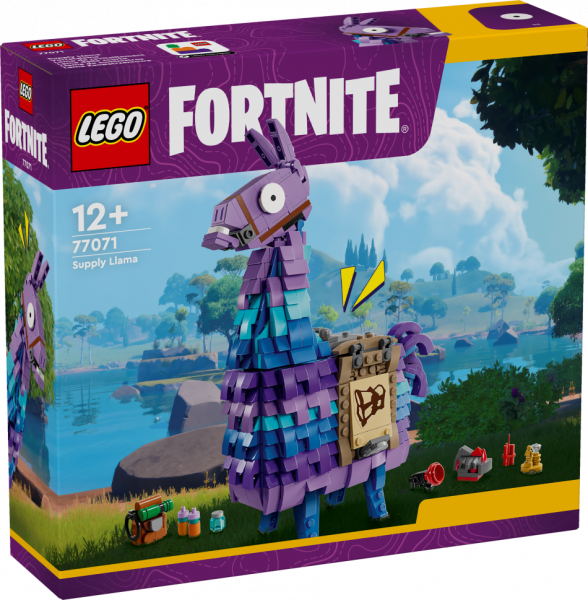 77071 LEGO® Fortnite Supply Llama, 12+ gadi, 2025 gada modelis (Pieejams veikalā)