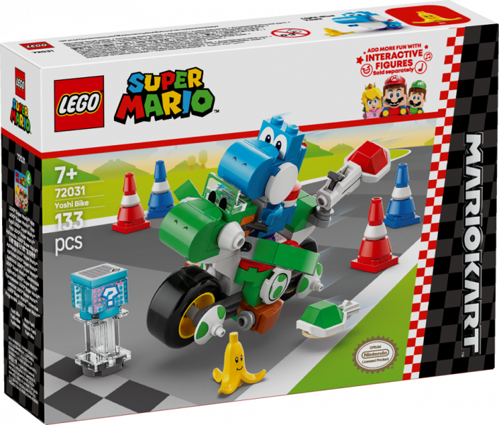 72031 LEGO® Super Mario Mario Kart Йоши на байке,7 + , модель 2025 года