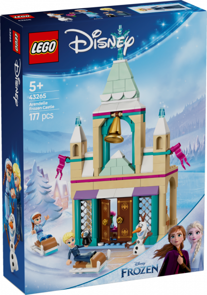 43265 LEGO® Disney Princess Arendellas sasalusī pils, 5+ gadi, 2025 gada modelis