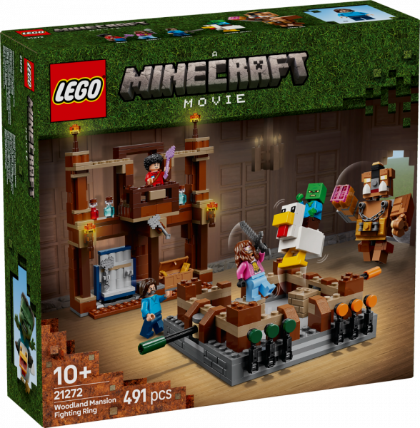 21272 LEGO® Minecraft Боевой ринг в лесном особняке, 10+ лет, модель 2025 года