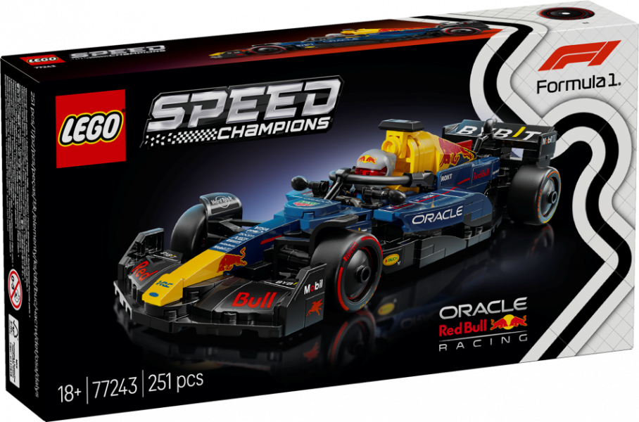 77243 LEGO® Speed Champions Formula 1 Oracle Red Bull Racing RB20, 18+ лет, модель 2025 год