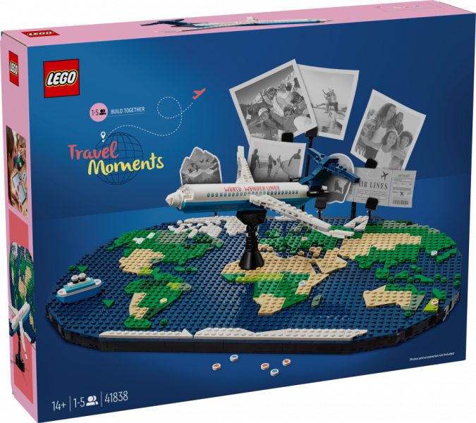41838 LEGO Citi Ceļojumu mirkļi, 14+ gadi, 2025 gada modelis
