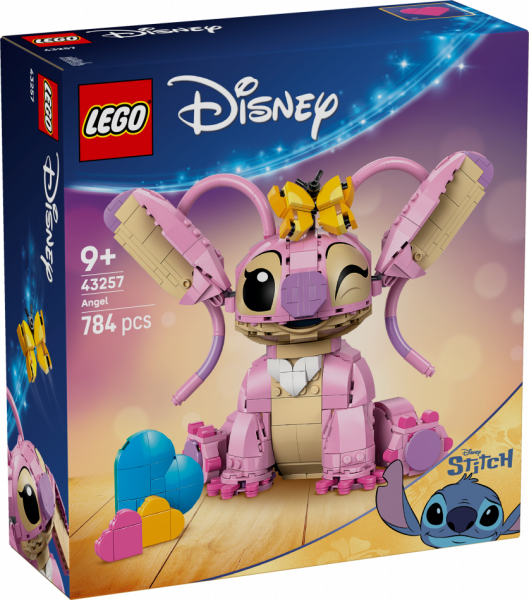 43257 LEGO® Disney Stitch Angel, 9+ gadi, 2025 gada modelis