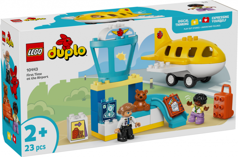 10443 LEGO® DUPLO Pirmo reizi lidostā, 2+ gadi, 2025 gada modelis