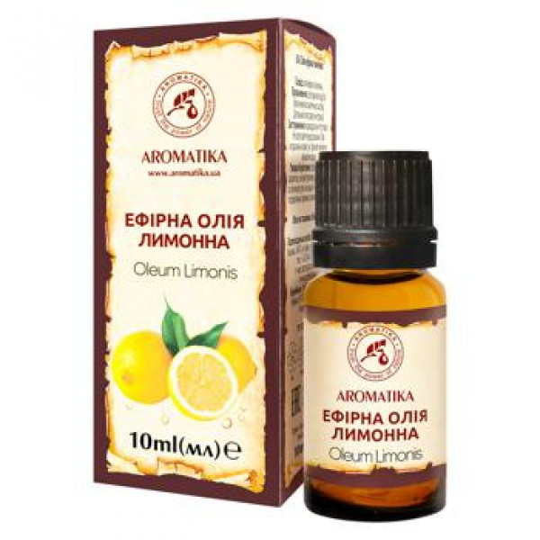 Aromatika ēteriskā eļļa Citrons 20 ml
