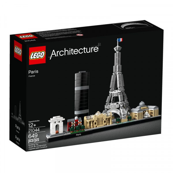 Bojāts iepakojums! 21044 LEGO® Architecture Parīze, 12+ gadi
