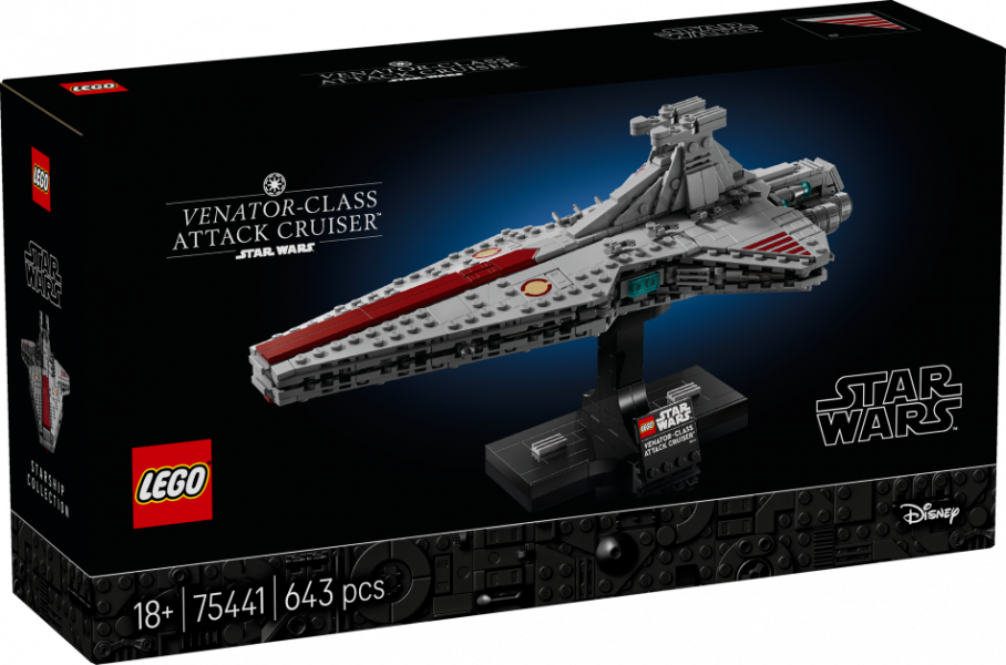 75441 LEGO® Star Wars™ Venatoru klases Attack Cruiser™ , 18+ , модель 2026 года