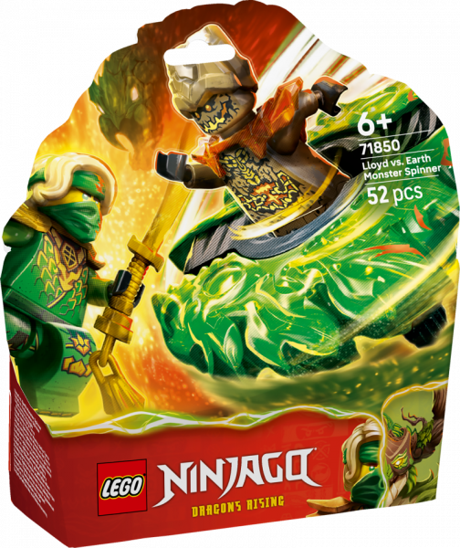 71850 LEGO® Ninjago Lloyd pret Zemes monstra spineri , 6+ gadi, 2026 gada modelis