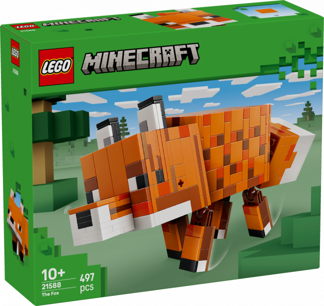 21588 LEGO® Minecraft Lapsa  , 10+ gadi, 2026 gada modelis
