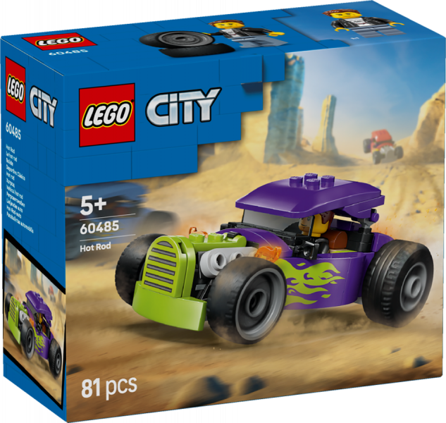 60485 LEGO® City Lieljaudas auto , 5+ gadi, 2026 gada modelis