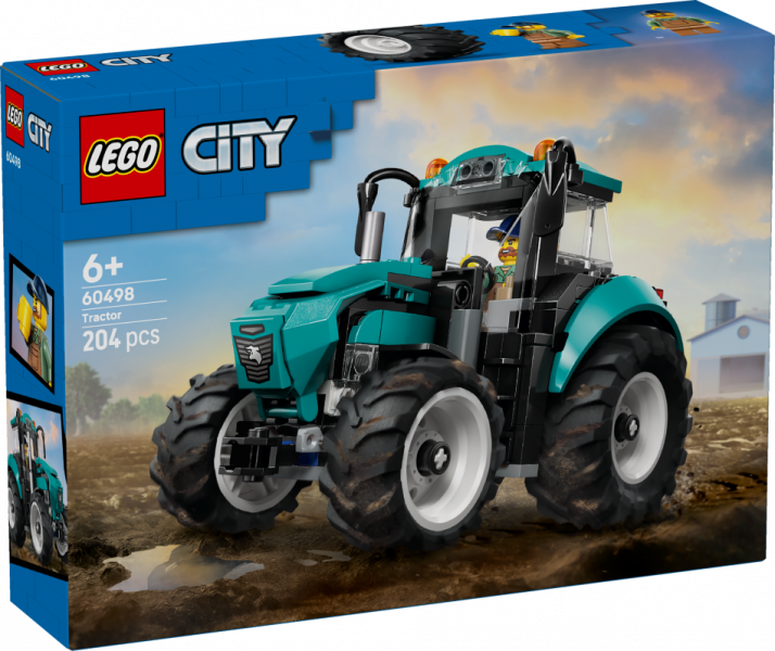60498 LEGO® City Traktors , 6+ gadi, 2026 gada modelis