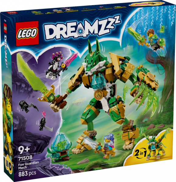 71508 LEGO® DREAMZzz™ Lapsas sargs–robots , 9+ , модель 2026 года