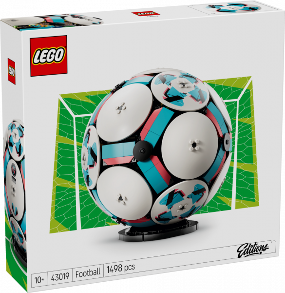 43019 LEGO® Editions Futbola bumba 10+ , модель 2026 года