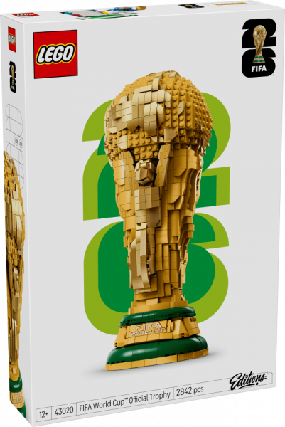 43020 LEGO® Editions FIFA Pasaules kausa Oficiālā trofeja 18+ , модель 2026 года