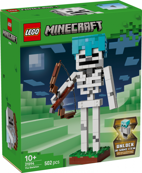 21594 LEGO® Minecraft Skelets, 10+ gadi, 2026 gada modelis
