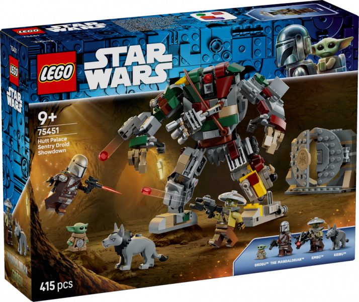 75451 LEGO® Star Wars™ Hutt pils sargu droīdu cīņa, 9+ , модель 2026 - 08