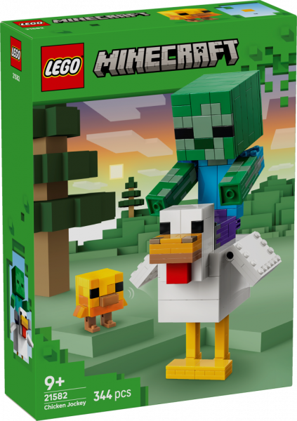 21582 LEGO® Minecraft Cāļu žokejse, 9+ gadi, 2026 gada Augusts
