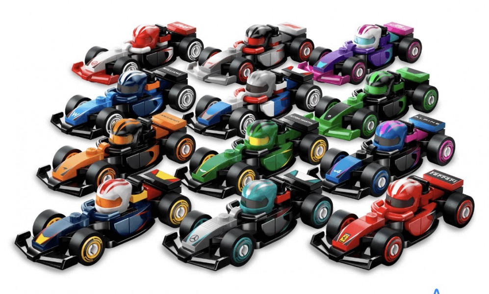 Lego 71049 - pilns F1® sacīkšu auto komplekts - 12 gb. , 6+ gadi, 2025. gada modelis