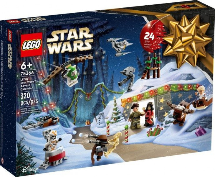 75366 LEGO® Star Wars Adventes kalendārs, no 6+ gadiem, 2023 gada ...