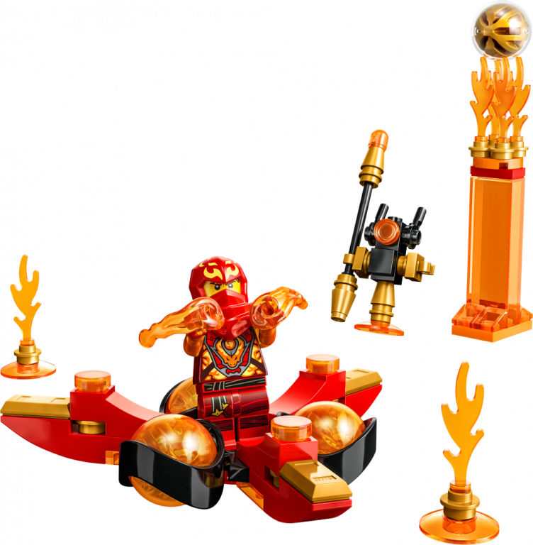 71777 LEGO® Ninjago Кружитцу драконья сила Кая, 6+ лет,модель 2023 года ...