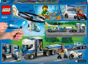 60244 LEGO® City Policijas helikoptera transportauto, 5+ gadi