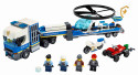 60244 LEGO® City Policijas helikoptera transportauto, 5+ gadi