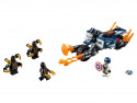 # 76123 LEGO® Super Heroes Captain America: Avengers Outriders Attack, 6+ gadi