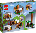 21174 LEGO® Minecraft Mūsdienīgā māja kokā, no 9 gadiem,2021 gada modelis