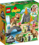 10939 LEGO® DUPLO Tiranozaura un triceratopa izlaušanās, 2+ gadi, 2021.g.modelis