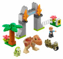 10939 LEGO® DUPLO Tiranozaura un triceratopa izlaušanās, 2+ gadi, 2021.g.modelis