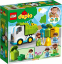 10945 LEGO® DUPLO Мусоровоз и контейнеры для раздельного сбора мусора, 2+ лет, 2021 г. Выпуск