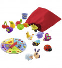 Djeco Настольная игра тактильное лото Ферма, 3-6лет, DJ08135
