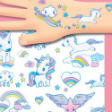 Djeco Tetovējumi bērniem - Vienradzis ar rozā spīdumiņiem, DJ09575