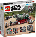 75312 LEGO® Star Wars Boba Fett zvaigžņu kuģis, no 9+ gadiem, 2021 gada modelis