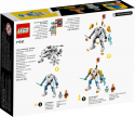 71761 LEGO® Ninjago Могучий робот ЭВО Зейна 6+ лет, 2022