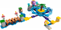 71400 LEGO® Super Mario Lielā eža pludmales brauciena paplašinājuma maršruts, 7+ gadi, 2022 gada modelis