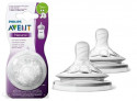 Philips Avent Natural Barošanas pudelītes knupīši 2gab., 1+ mēn., SCF042/27