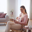 Philips Avent Ручной молокоотсос с бутылочкой Natural 118 мл, SCF430 / 10