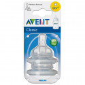 Philips Avent Clasic Pretkoliku pudelīšu knupīši 2gab., 0+ mēn., SCF631/27