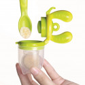 Kidsme Food Feeder bērna ēdināšanas ierīce cietiem produktiem (liels),Plum, no 6 mēn.