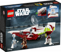 75333 LEGO® Star Wars™ Obi-Wan Kenobi džedu Starfighter™, 7+ gadi, 2022. gada modelis