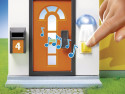 9266 PLAYMOBIL® City Life Moderna māja ar strādājošu durvju zvanu 4+ gadiem