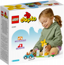 10985 LEGO® DUPLO Vēja turbīna un elektroauto, 2+ gadi, 2023. gada modelis